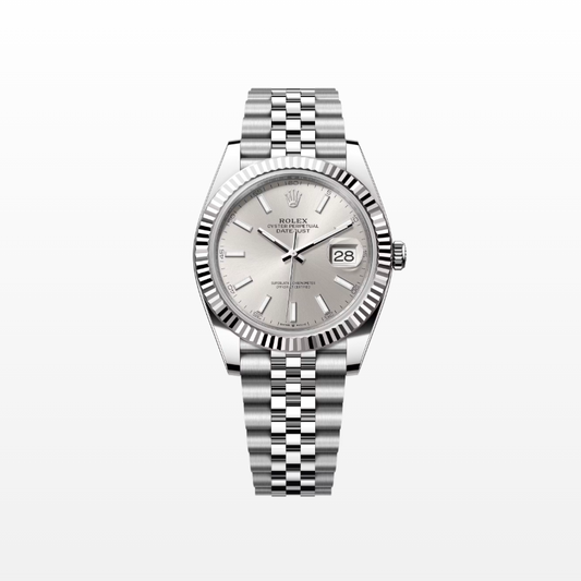 Rolex Datejust 41mm, Stainless Steel, Silver, Jubilee, Ref# 126334-0004, dated 2025