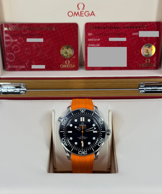 Omega Seamaster Professional Diver 300M, 42mm, Stainless Steel, Black, Ref# 210.32.42.20.01.006, dated 2026