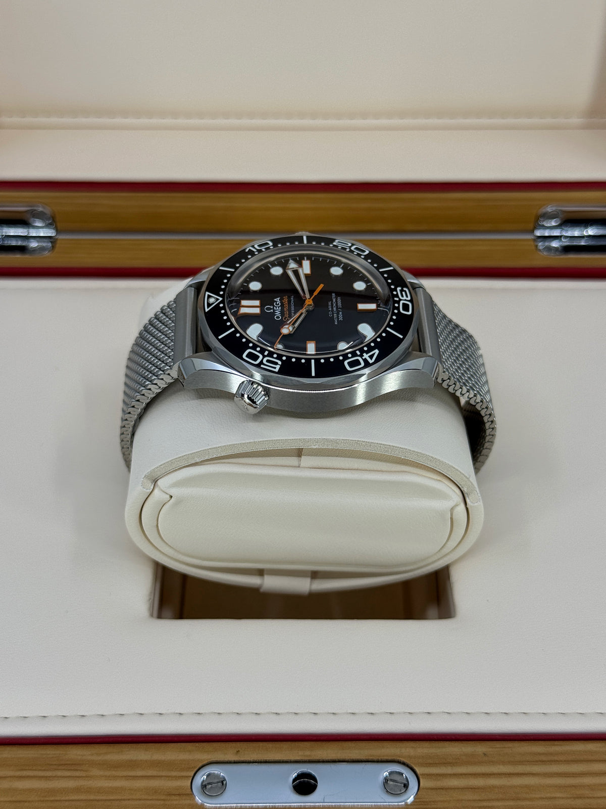 Omega Seamaster Diver 300M, 42mm, Stainless Steel, Black, Ref# 210.30.42.20.01.018, dated 2026