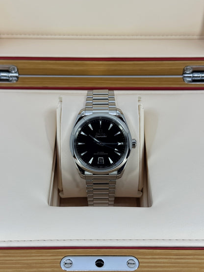 Omega Seamaster Aqua Terra 150M 38mm, Steel, Black, Ref# 220.10.38.20.01.004, dated 2026