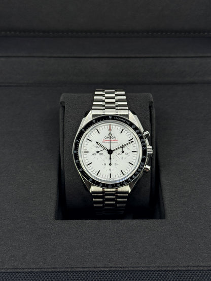Omega Speedmaster Professional Moonwatch 42mm, Stainless Steel, White, Ref# 310.30.42.50.04.001, dated 2026