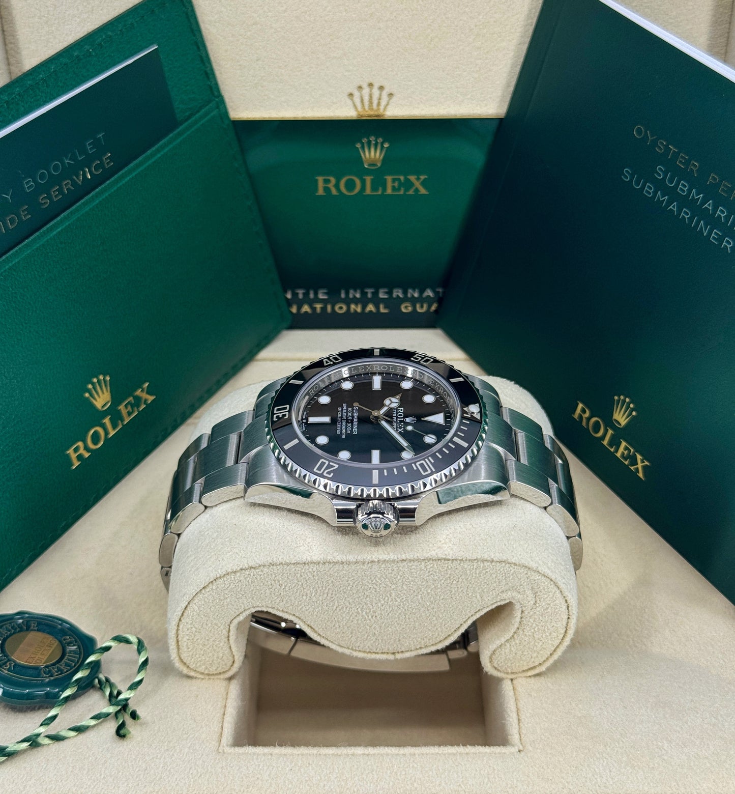 Rolex Submariner 41mm, No Date, Stainless Steel, Black, Ref# 124060, dated 2025