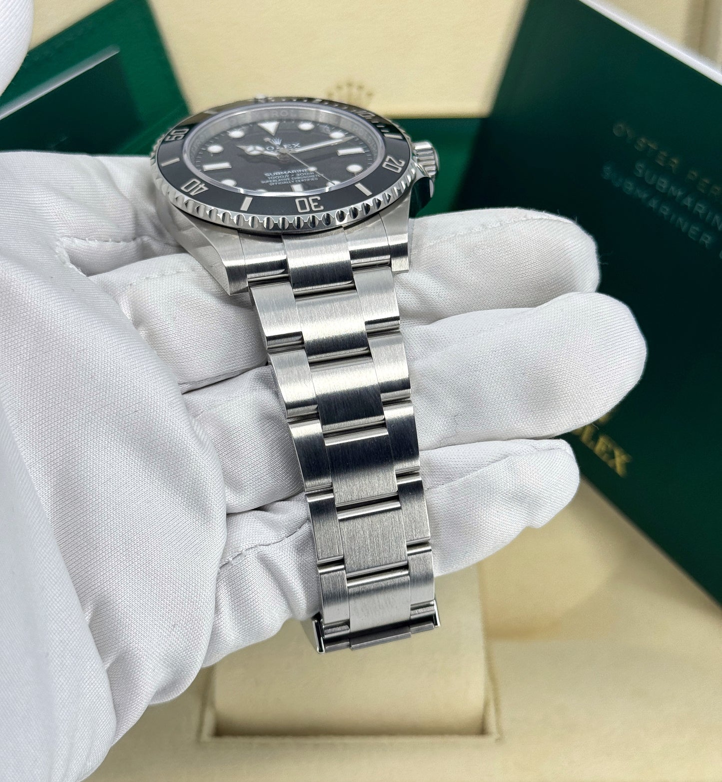 Rolex Submariner 41mm, No Date, Stainless Steel, Black, Ref# 124060, dated 2025