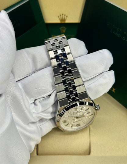 Rolex Land-Dweller 40mm, Stainless Steel, White, Ref# 127334-0001, dated 2026