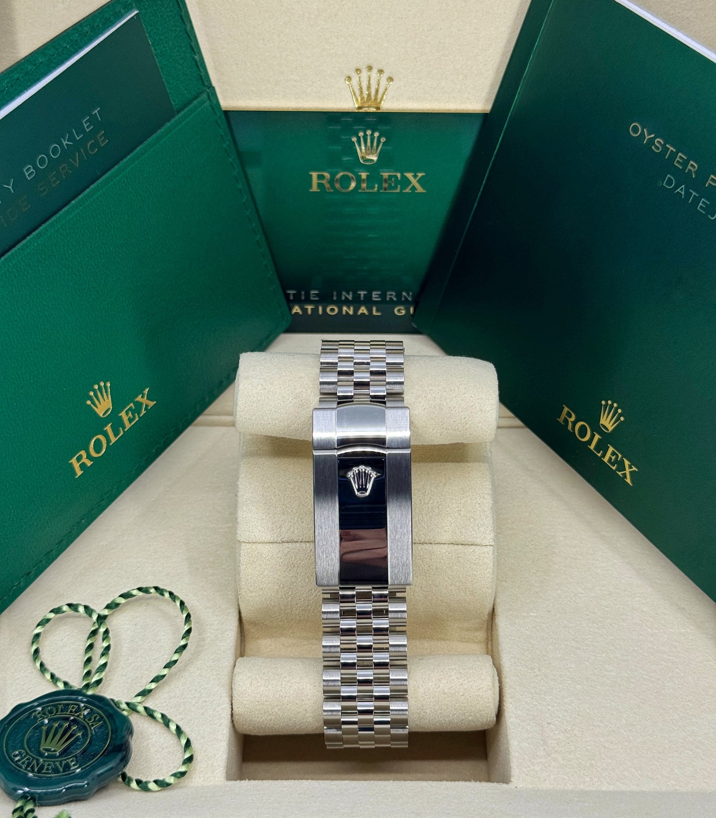 Rolex Datejust 36mm, Stainless Steel, Silver, Jubilee, Ref# 126234-0013, dated 2025