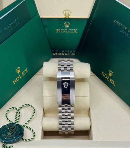 Rolex Datejust 36mm, Stainless Steel, Silver, Jubilee, Ref# 126234-0013, dated 2025