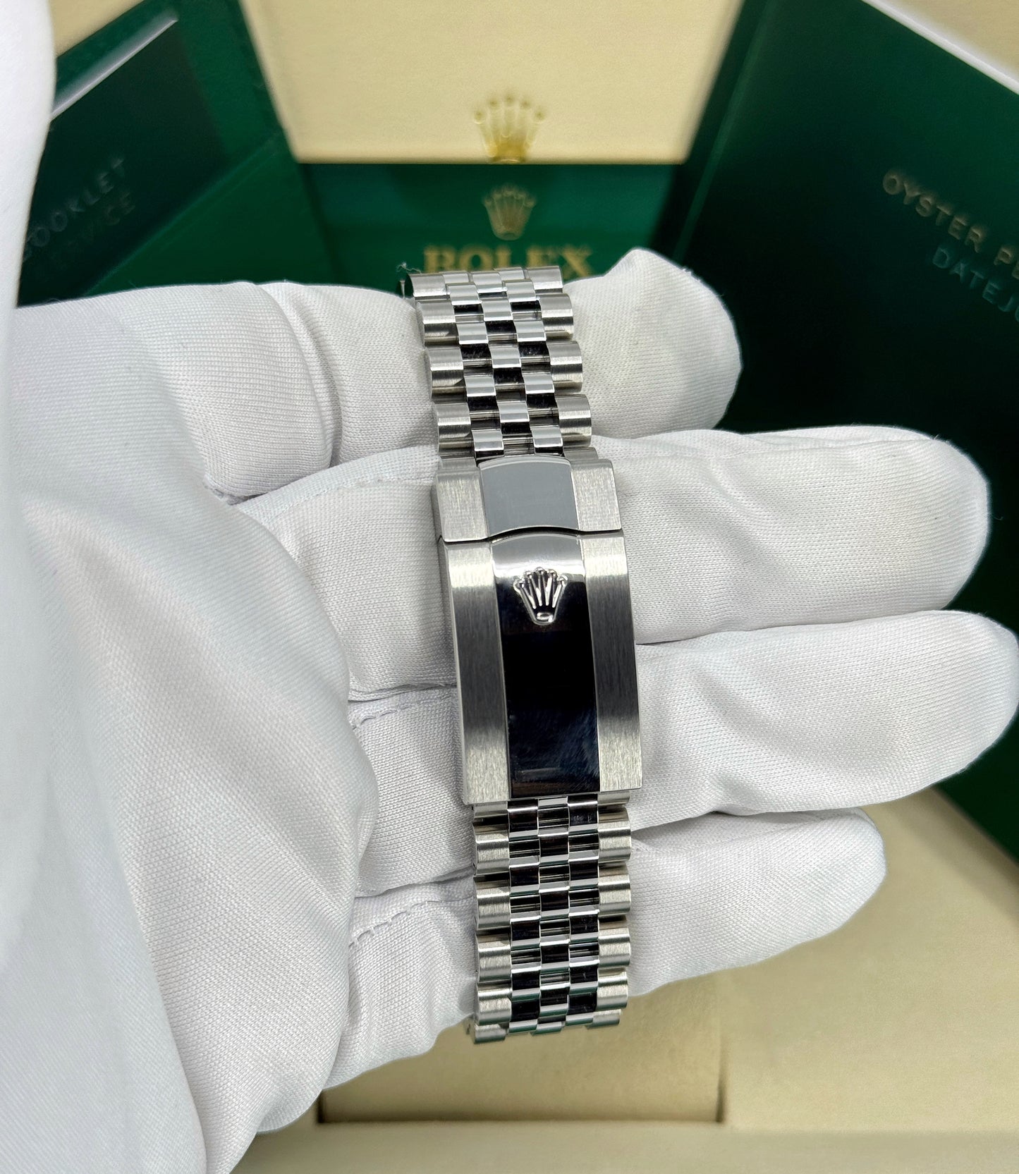 Rolex Datejust 36mm, Stainless Steel, Silver, Jubilee, Ref# 126234-0013, dated 2025
