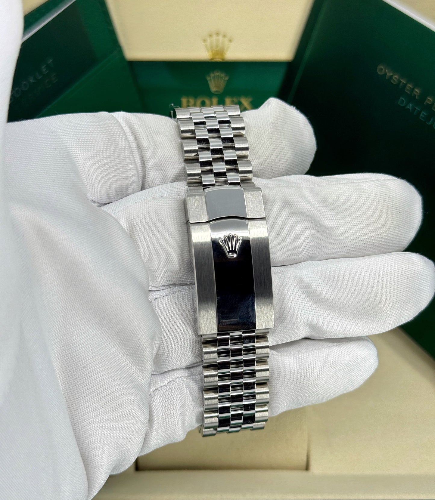 Rolex Datejust 36mm, Stainless Steel, Silver, Jubilee, Ref# 126234-0013, dated 2025