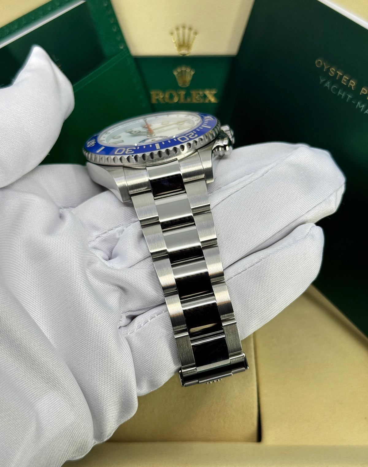 Rolex Yacht-Master II 44mm, Stainless Steel, White, Ref# 126680-0001, dated 2026