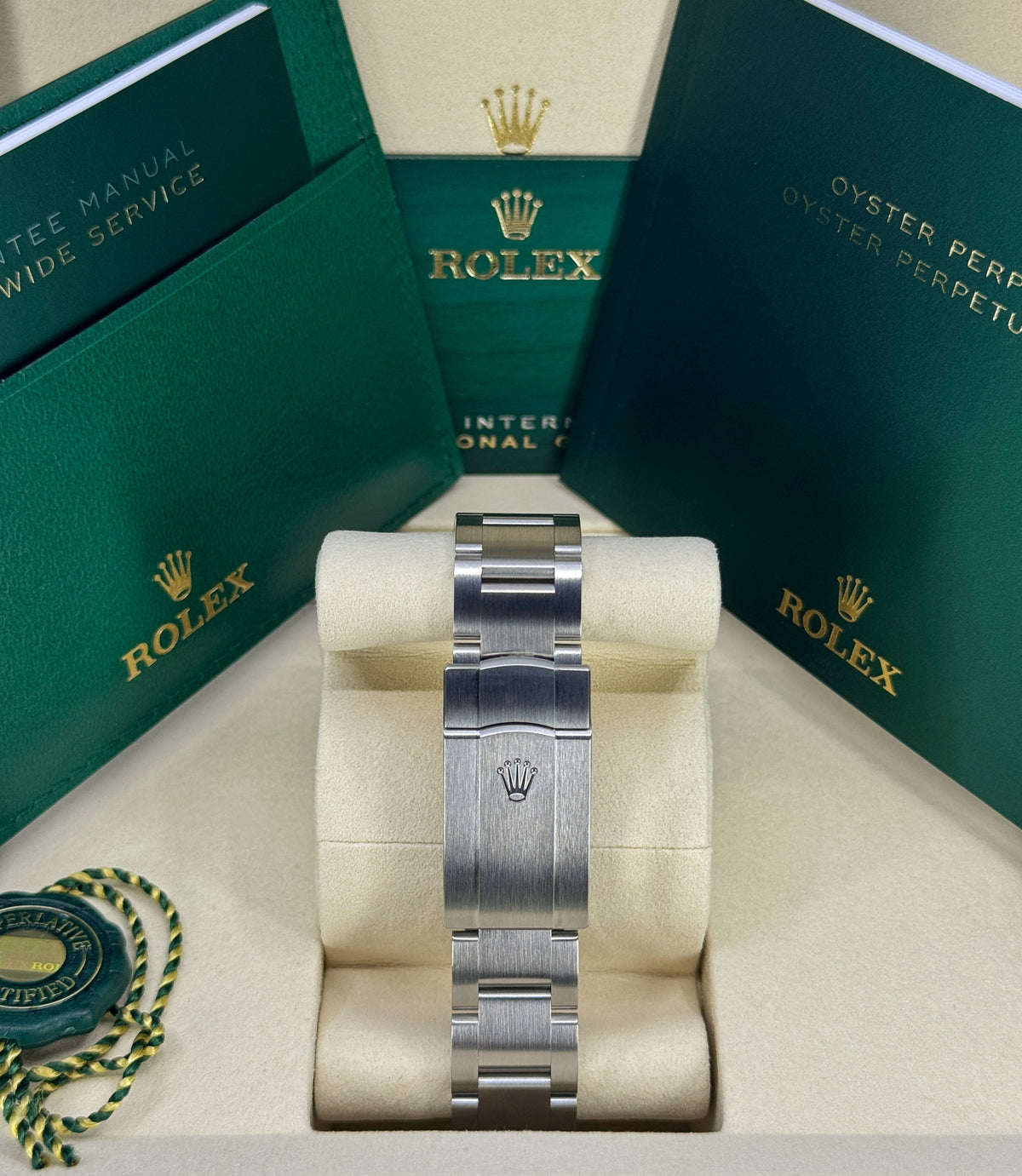 Rolex Oyster Perpetual 36mm, 18k YG/SS, 100th Anniversary Edition, Slate, Ref# 126003-0001, dated 2026