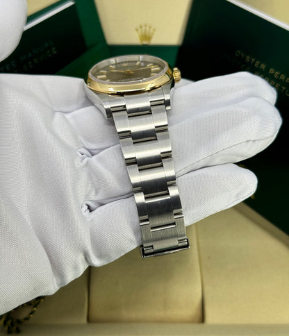 Rolex Oyster Perpetual 36mm, 18k YG/SS, 100th Anniversary Edition, Slate, Ref# 126003-0001, dated 2026