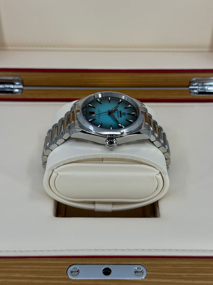 Omega Seamaster Aqua Terra 150M 38mm, Steel, Turquoise, Ref# 220.10.38.20.03.005, dated 2026