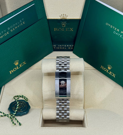 Rolex Datejust 36mm, Stainless Steel, Green, Jubilee, Ref# 126200-0023, dated 2025