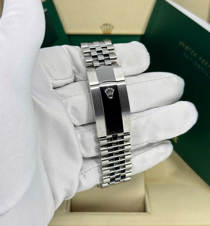 Rolex Sky-Dweller 42mm, 18k WG & Stainless Steel, White, Jubilee, Ref# 336934-0004, dated 2025