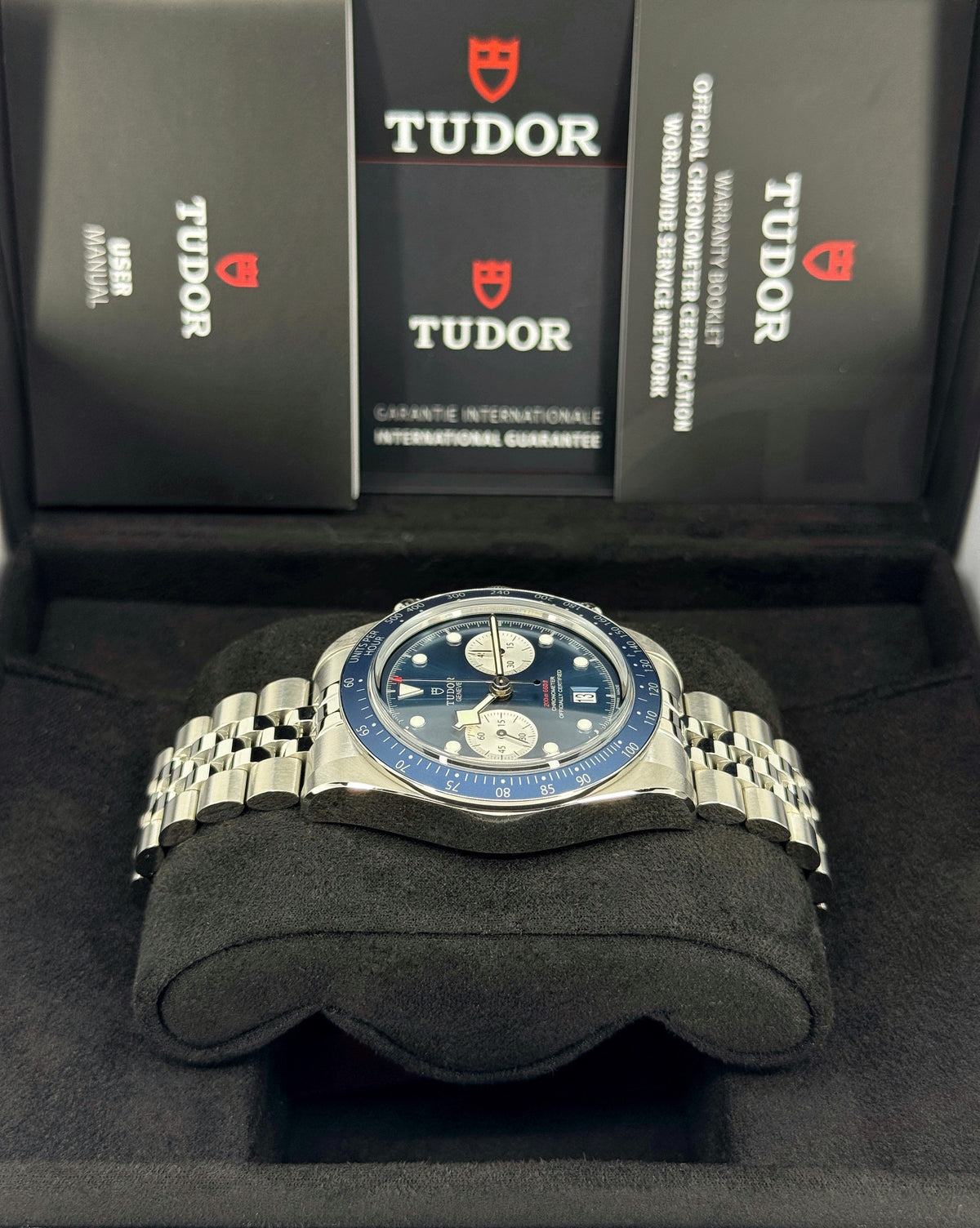 Tudor Black Bay Chrono 41mm, Boutique Edition, Blue, Ref# 79360B-0002, dated 2026