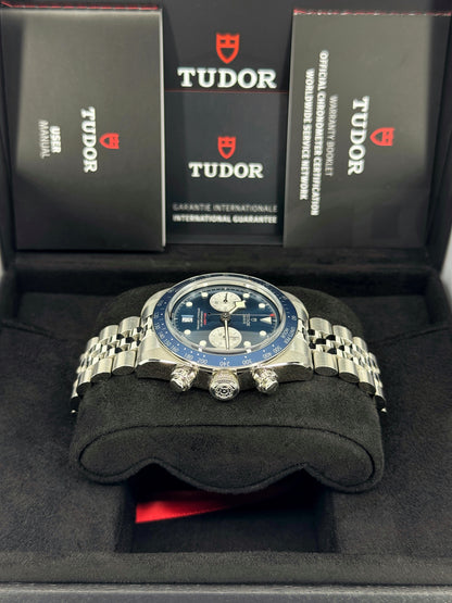 Tudor Black Bay Chrono 41mm, Boutique Edition, Blue, Ref# 79360B-0002, dated 2025