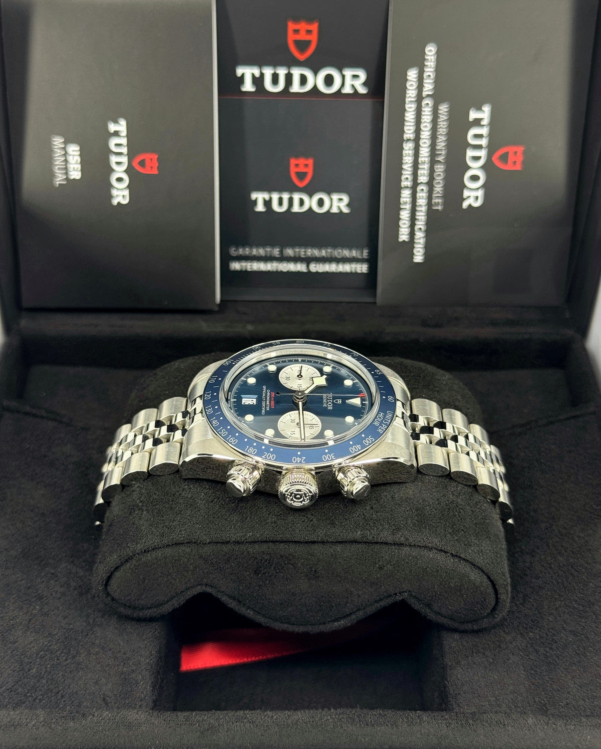 Tudor Black Bay Chrono 41mm, Boutique Edition, Blue, Ref# 79360B-0002, dated 2026