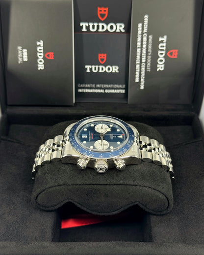 Tudor Black Bay Chrono 41mm, Boutique Edition, Blue, Ref# 79360B-0002, dated 2026