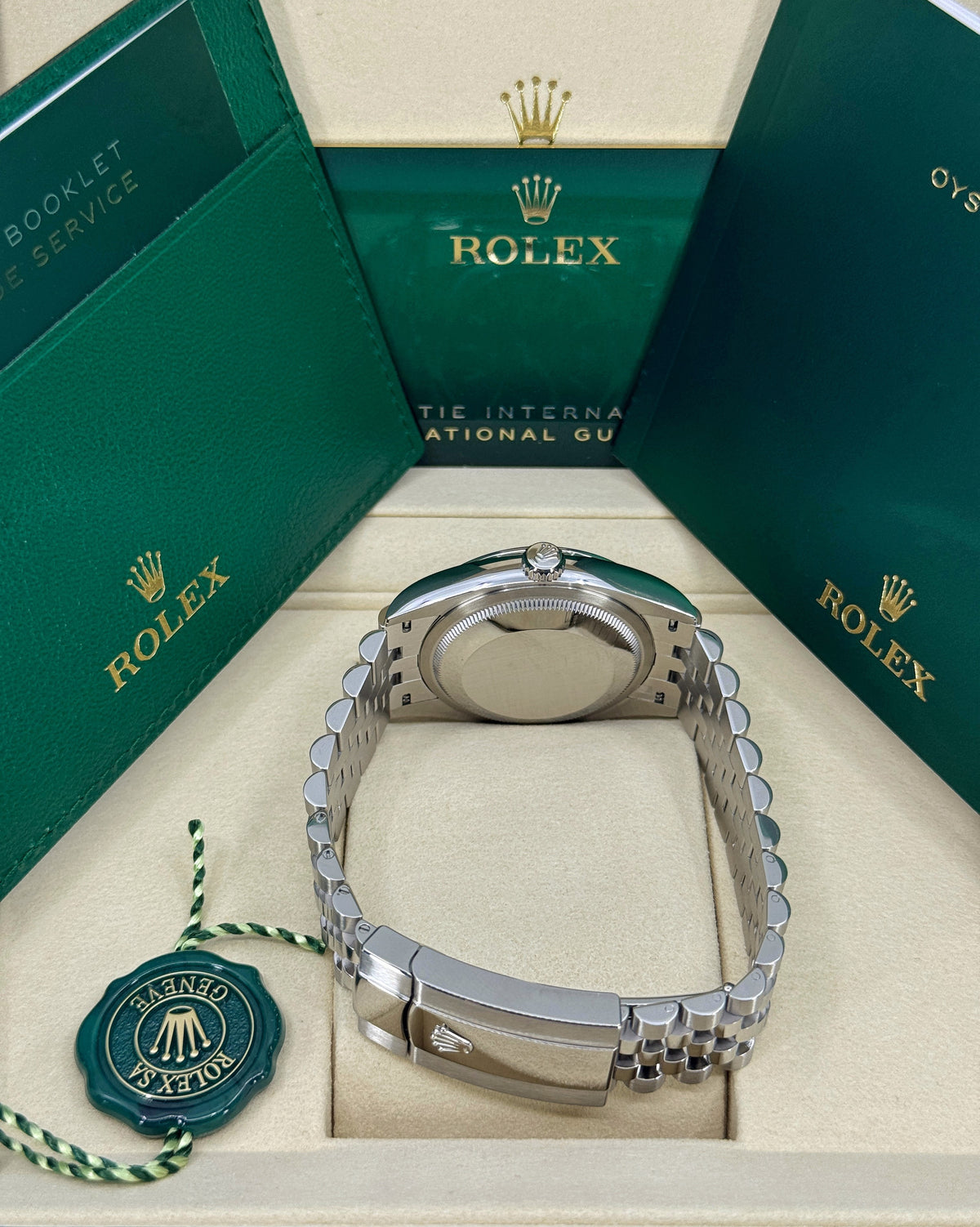 Rolex Datejust 36mm, Stainless Steel, Blue, Jubilee, Ref# 126200-0005, dated 2026