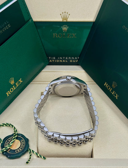 Rolex Datejust 31mm, Stainless Steel, Pink Roman, Jubilee, Ref# 278274-0020, dated 2026