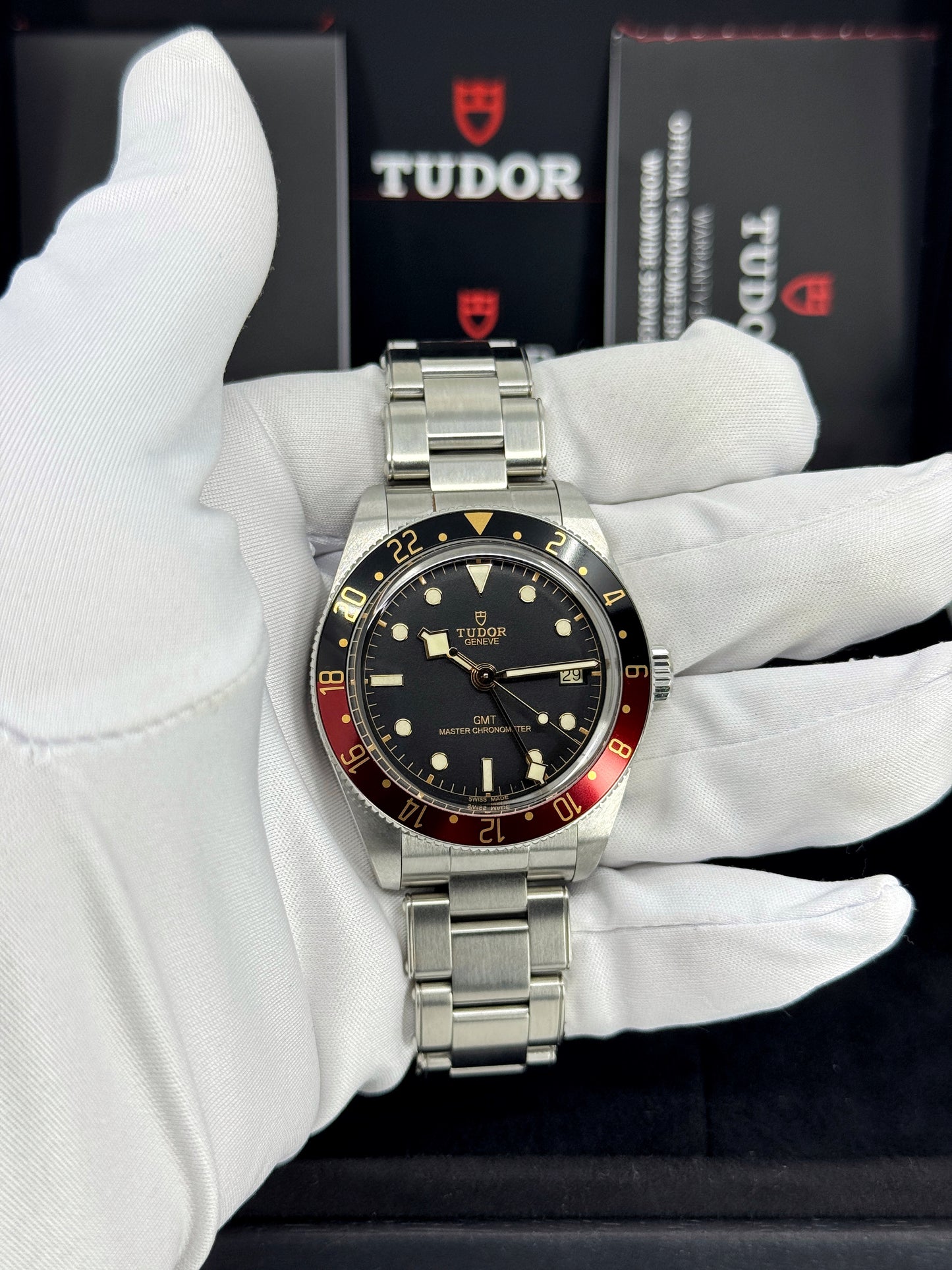Tudor Black Bay 58 GMT 39mm, Black, Ref# 7939G1A0NRU-0001, dated 2025