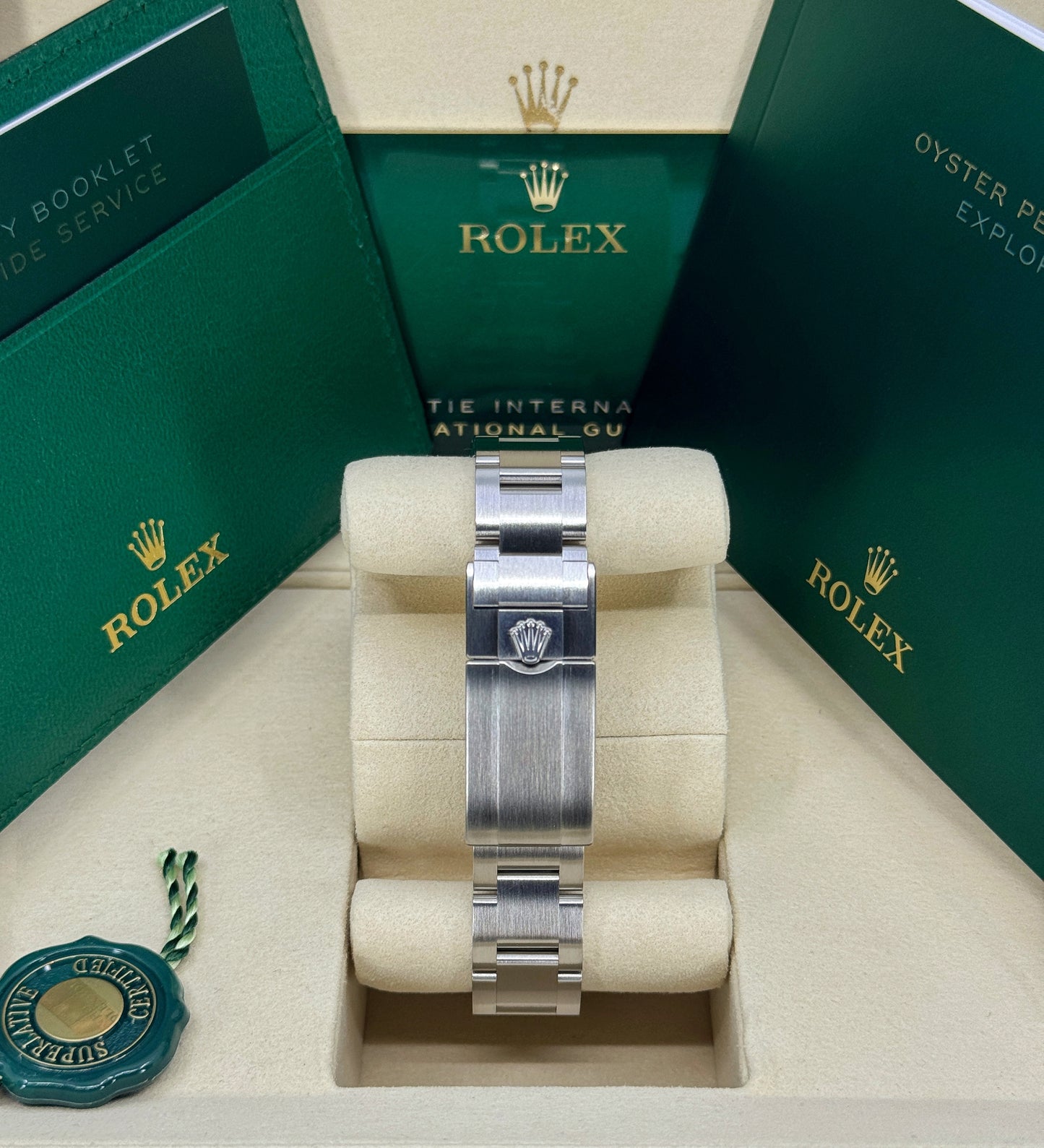 Rolex Explorer 36mm, Stainless Steel, Black, Ref# 124270, dated 2025