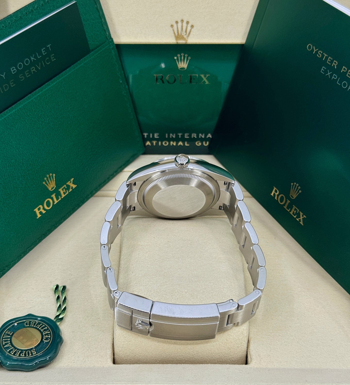 Rolex Explorer 36mm, Stainless Steel, Black, Ref# 124270, dated 2025
