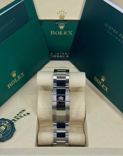 Rolex GMT-Master II 40mm, Stainless Steel, Batman, Oyster, Ref# 126710BLNR-0003, dated 2025