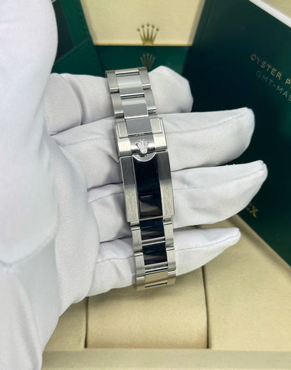 Rolex GMT-Master II 40mm, Stainless Steel, Batman, Oyster, Ref# 126710BLNR-0003, dated 2025