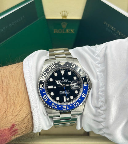 Rolex GMT-Master II 40mm, Stainless Steel, Batman, Oyster, Ref# 126710BLNR-0003, dated 2026