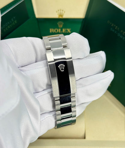 Rolex Sky-Dweller 42mm, 18k WG & Stainless Steel, Blue, Oyster, Ref# 336934-0005, dated 2026