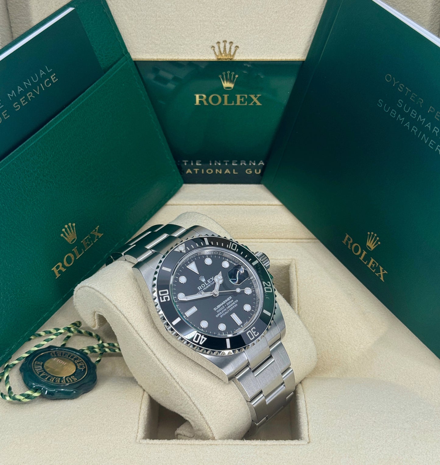 Rolex Submariner 41mm, Date, Stainless Steel, Black, Ref# 126610LN, dated 2024