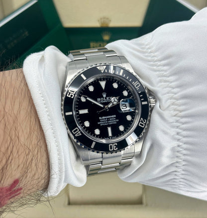 Rolex Submariner 41mm, Date, Stainless Steel, Black, Ref# 126610LN, dated 2024