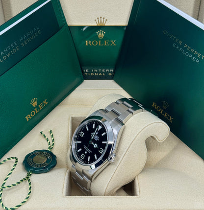 Rolex Explorer 40mm, Stainless Steel, Black, Ref# 224270, dated 2026