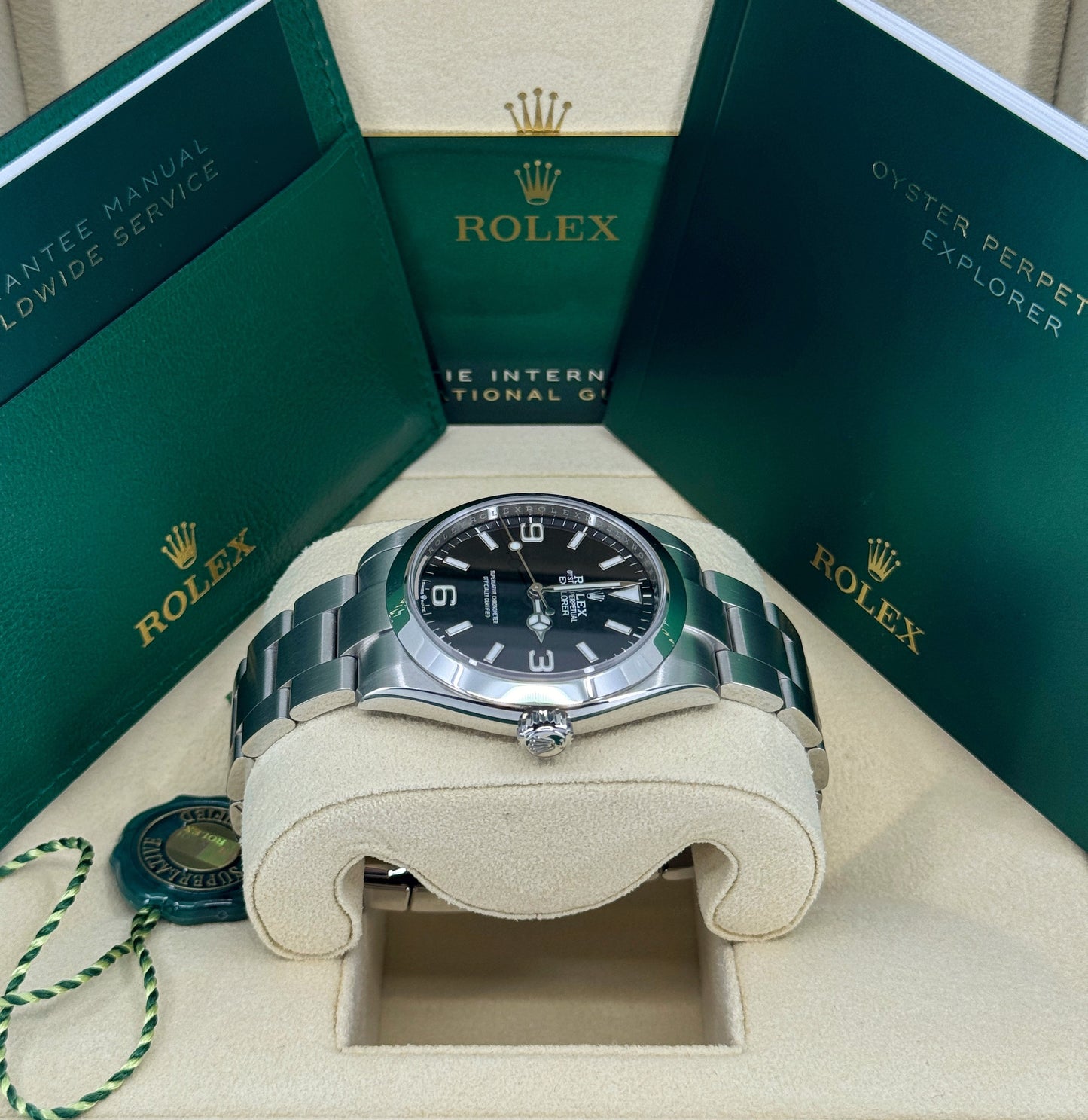 Rolex Explorer 40mm, Stainless Steel, Black, Ref# 224270, dated 2026