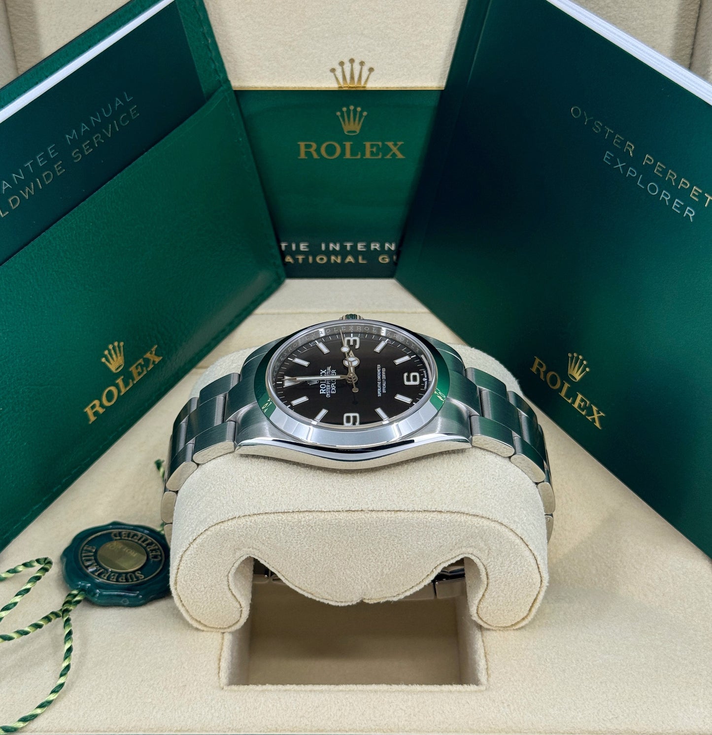 Rolex Explorer 40mm, Stainless Steel, Black, Ref# 224270, dated 2026