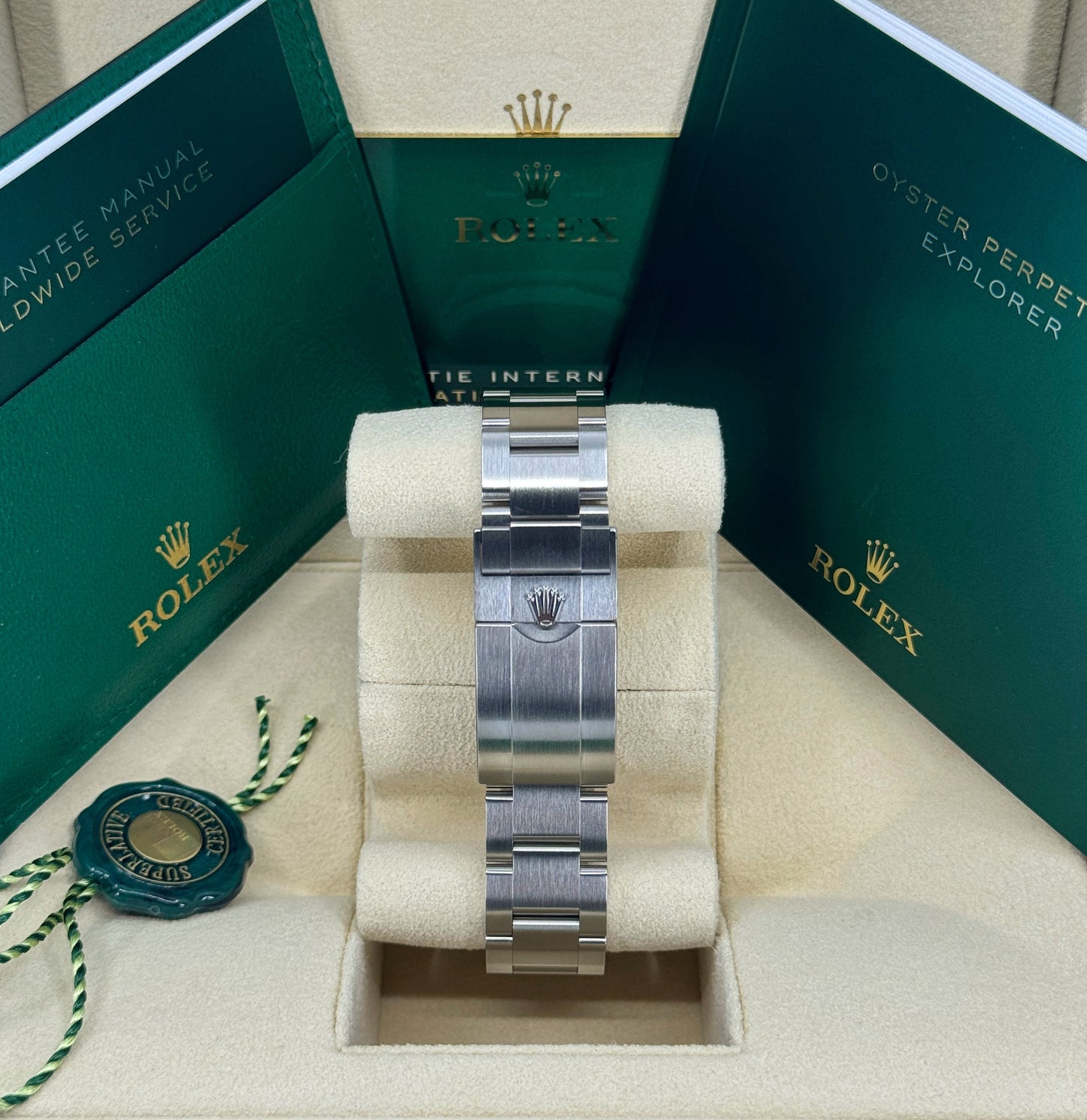 Rolex Explorer 40mm, Stainless Steel, Black, Ref# 224270, dated 2026