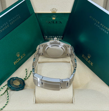 Rolex Explorer 40mm, Stainless Steel, Black, Ref# 224270, dated 2026