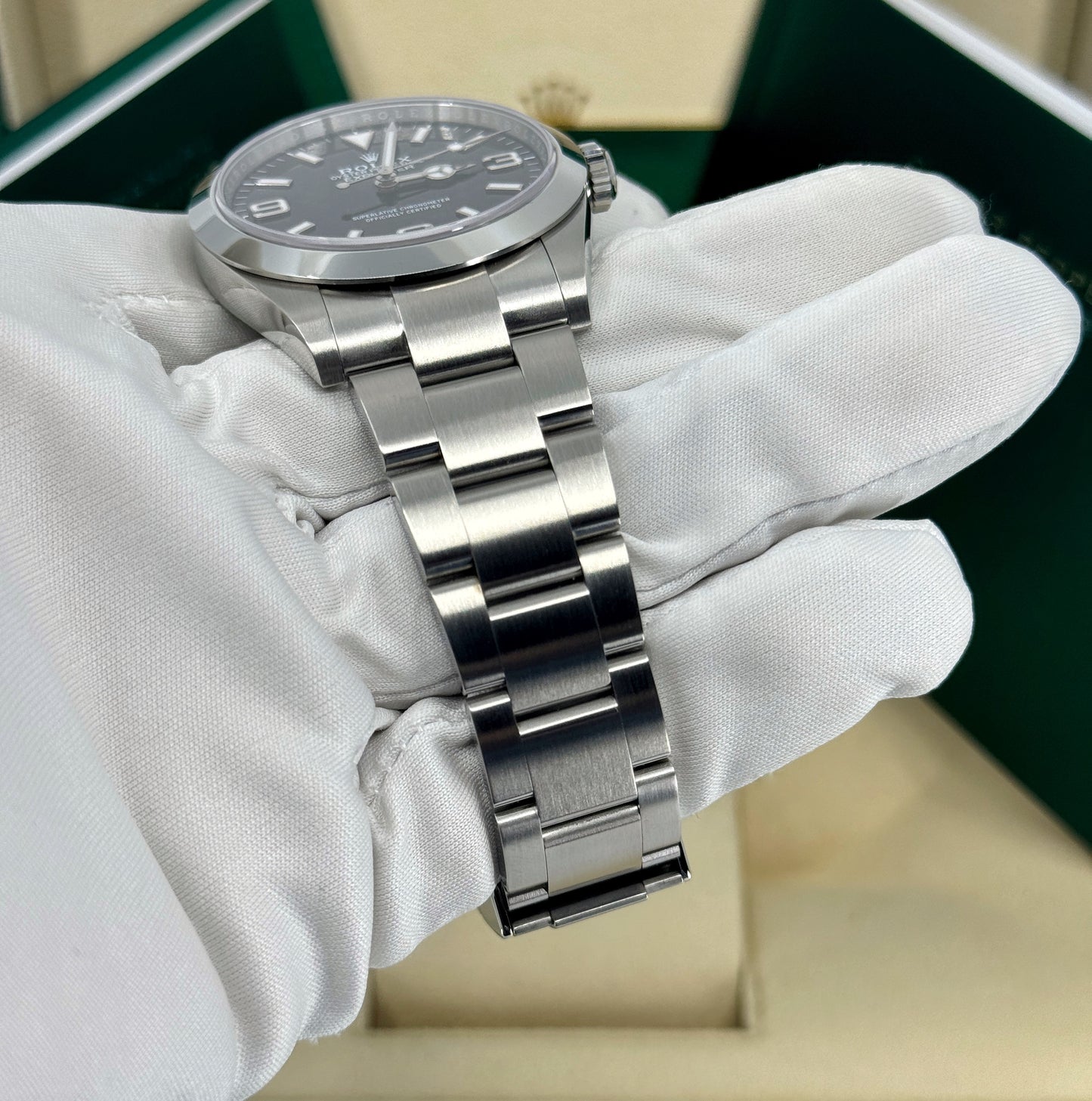 Rolex Explorer 40mm, Stainless Steel, Black, Ref# 224270, dated 2026