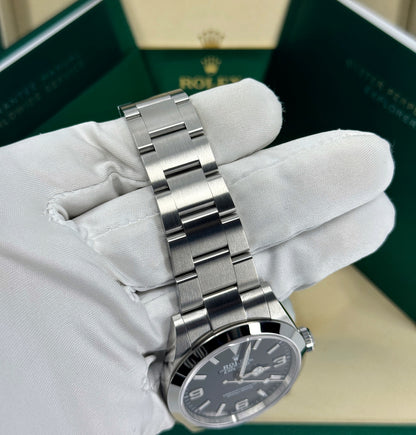 Rolex Explorer 40mm, Stainless Steel, Black, Ref# 224270, dated 2026