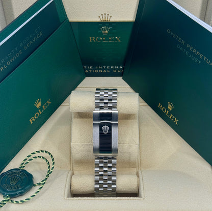 Rolex Datejust 36mm, Stainless Steel, Green, Jubilee, Ref# 126234-0051, dated 2026
