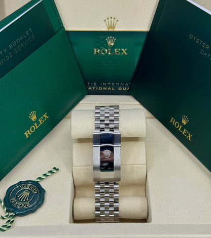 Rolex Datejust 36mm, Stainless Steel, Black, Jubilee, Ref# 126234-0015, dated 2026