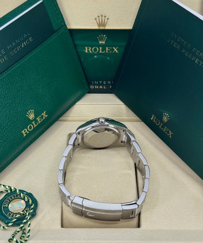 Rolex Oyster Perpetual 31mm, Stainless Steel, Turquoise, Ref# 277200-0007, dated 2026
