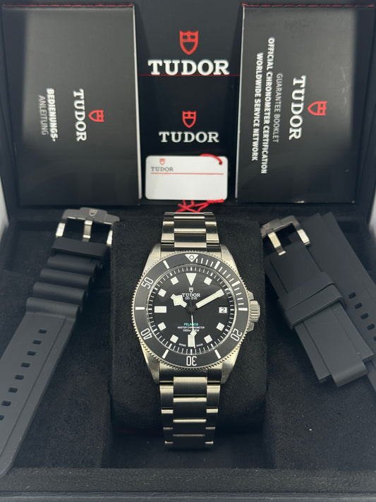 Pre-owned Tudor Pelagos Ultra 43mm, Black, Ref# 2543C1A7NU-0001, dated 2026