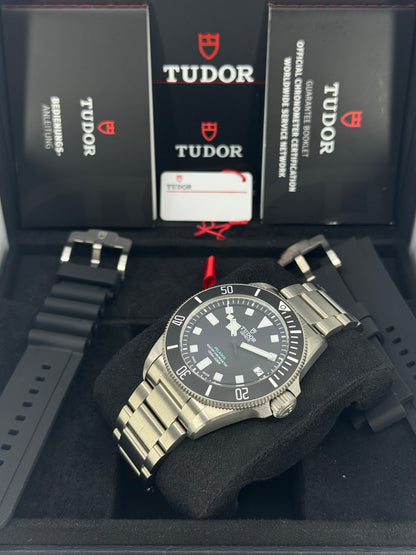 Pre-owned Tudor Pelagos Ultra 43mm, Black, Ref# 2543C1A7NU-0001, dated 2026