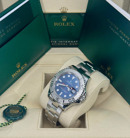 Rolex Yacht-Master 40mm, Stainless Steel, Blue, Ref# 126622-0002, dated 2026