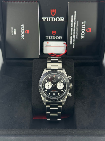 Tudor Black Bay Chrono 41mm, Black, Ref# 79360N-0001, dated 2024