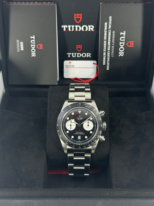 Tudor Black Bay Chrono 41mm, Black, Ref# 79360N-0001, dated 2024
