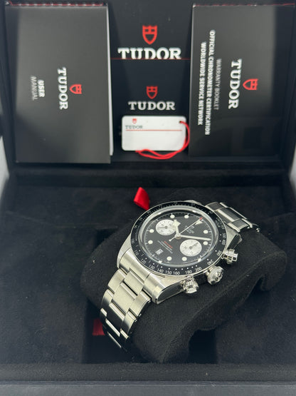 Tudor Black Bay Chrono 41mm, Black, Ref# 79360N-0001, dated 2024