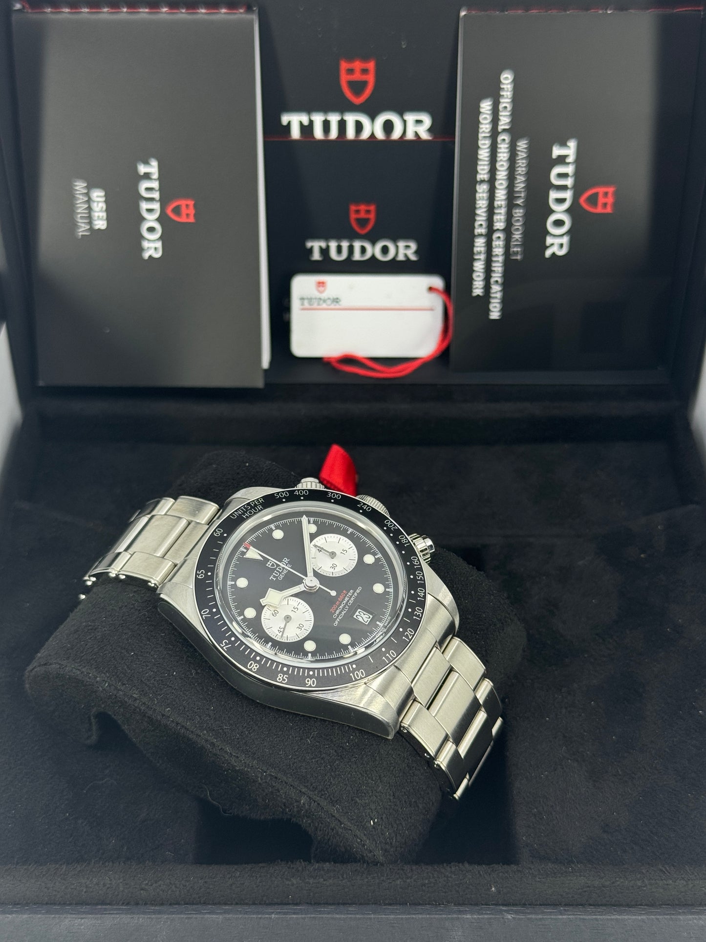 Tudor Black Bay Chrono 41mm, Black, Ref# 79360N-0001, dated 2024